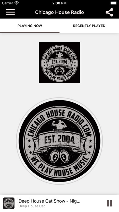 Emulate iPhone app Chicago House Radio using MyAndroid Emulate iPhone app Chicago House Radio using MyAndroid