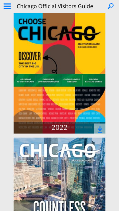 Emulate iPhone app Chicago Official Visitor Guide using MyAndroid Emulate iPhone app Chicago Official Visitor Guide using MyAndroid