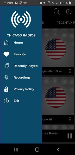 Run android online APK Chicago Radios La Ley 107.9 from MyAndroid or emulate Chicago Radios La Ley 107.9 using MyAndroid