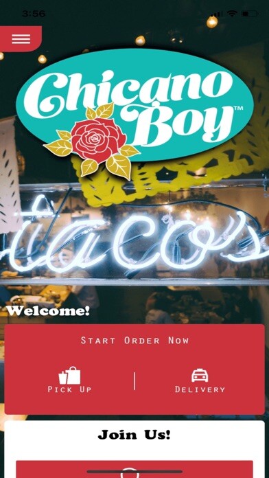 Emulate iPhone app Chicano Boy Taco App using MyAndroid