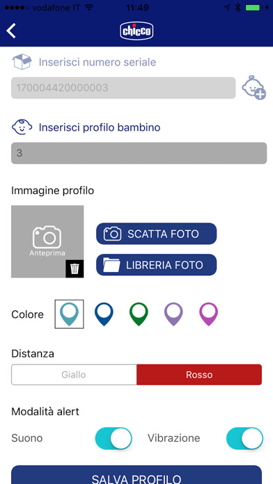 Emulate iPhone app Chicco Teddy using MyAndroid