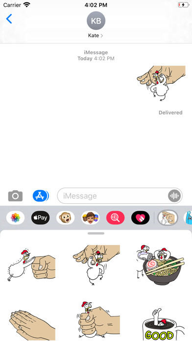 Emulate iPhone app Chicken Bro MiniBro using MyAndroid