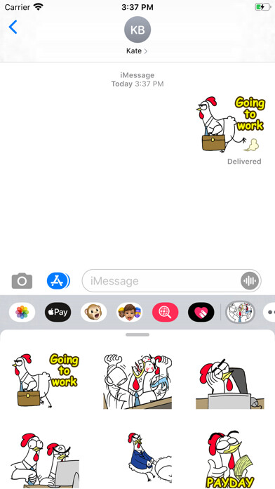 Emulate iPhone app Chicken Bro Office 2 using MyAndroid