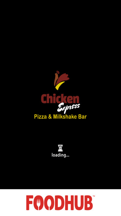 Emulate iPhone app Chicken Express Pizza Bar using MyAndroid