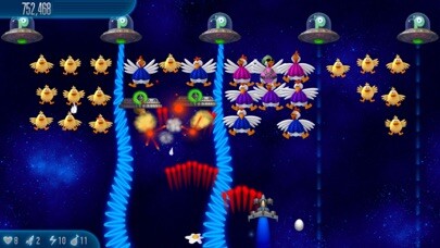 Emulate iPhone app Chicken Invaders 5 using MyAndroid
