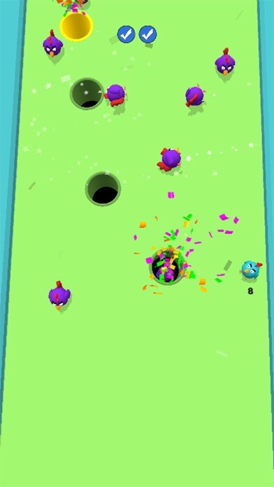 Emulate iPhone app Chicken Pool using MyAndroid