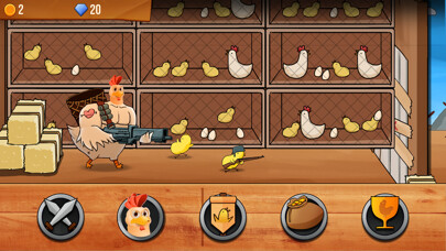 Emulate iPhone app Chicken Rebel using MyAndroid Emulate iPhone app Chicken Rebel using MyAndroid