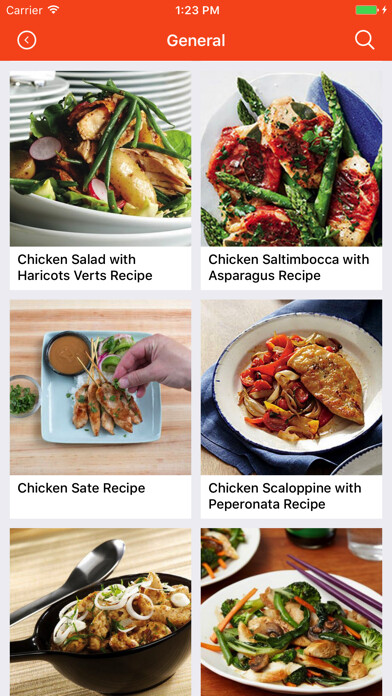 Emulate iPhone app Chicken Recipes: Food recipes, cookbook, meal plan using MyAndroid Emulate iPhone app Chicken Recipes: Food recipes, cookbook, meal plan using MyAndroid