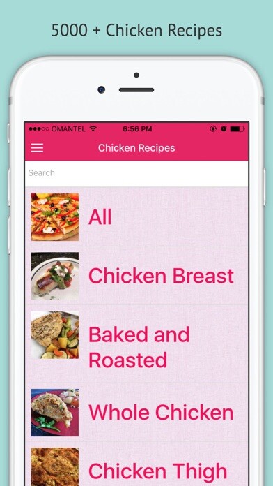 Emulate iPhone app Chicken Recipes - Offline Recipes using MyAndroid Emulate iPhone app Chicken Recipes - Offline Recipes using MyAndroid