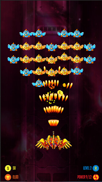 Run android online APK Chicken Shooter Invader Attack from MyAndroid or emulate Chicken Shooter Invader Attack using MyAndroid