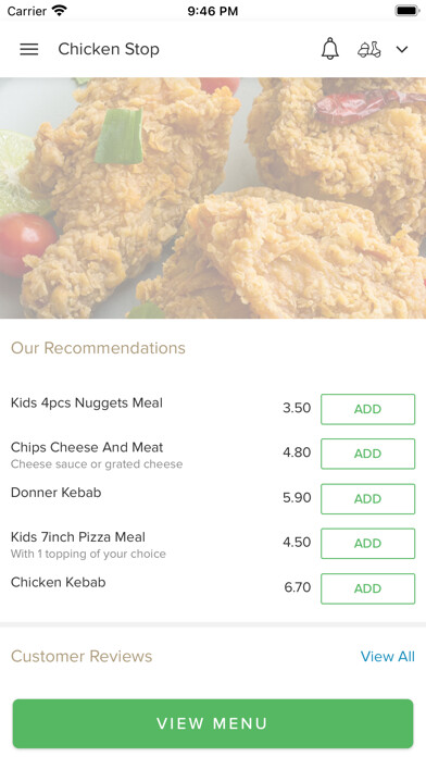 Emulate iPhone app Chicken Stop Hoyland using MyAndroid Emulate iPhone app Chicken Stop Hoyland using MyAndroid
