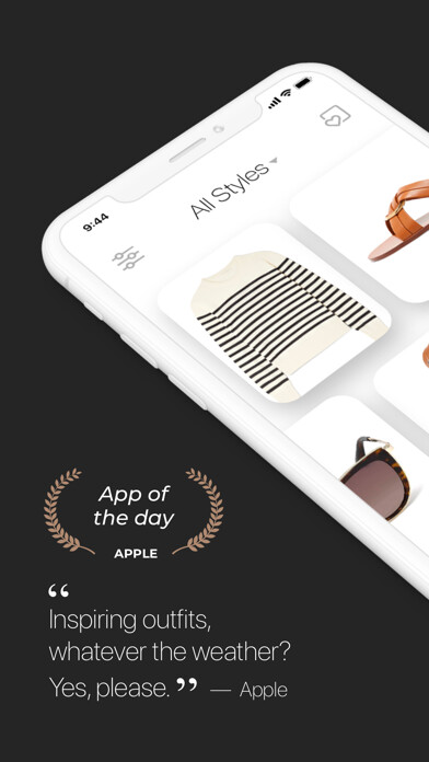 Emulate iPhone app CHIC - Outfit Planner using MyAndroid