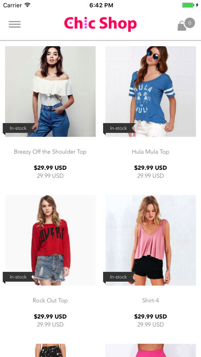 Emulate iPhone app Chic Shop by 5mina: Womens Clothing Fashion Luxury using MyAndroid Emulate iPhone app Chic Shop by 5mina: Womens Clothing Fashion Luxury using MyAndroid