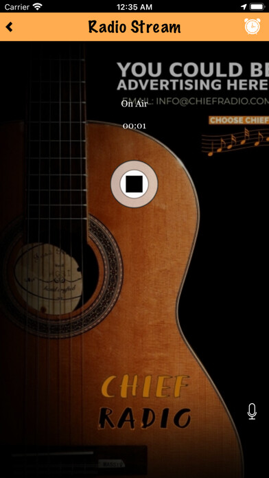 Emulate iPhone app Chief Radio using MyAndroid