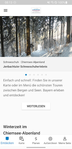 Emulate iPhone app ChiemseeAlpenAPP using MyAndroid Emulate iPhone app ChiemseeAlpenAPP using MyAndroid