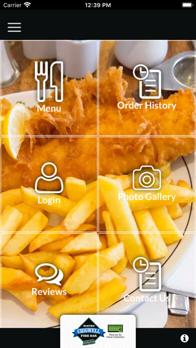 Emulate iPhone app CHIGWELL FISH BAR using MyAndroid Emulate iPhone app CHIGWELL FISH BAR using MyAndroid