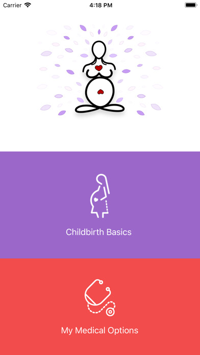 Emulate iPhone app Childbirth Basics using MyAndroid