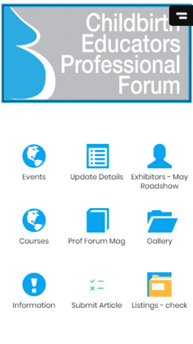 Emulate iPhone app Childbirth Educators Forum using MyAndroid Emulate iPhone app Childbirth Educators Forum using MyAndroid