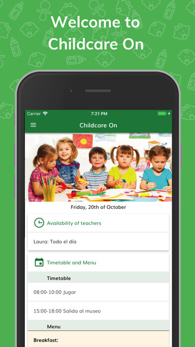 Emulate iPhone app Childcare On using MyAndroid Emulate iPhone app Childcare On using MyAndroid