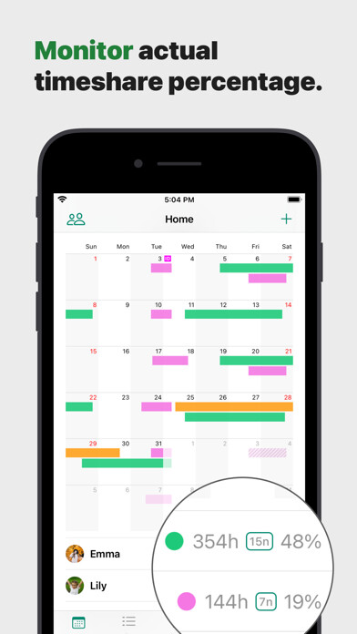 Emulate iPhone app Child Custody Log: Alimentor 2 using MyAndroid