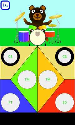 Emulate Android APK Child Drummer　(for Child　App)