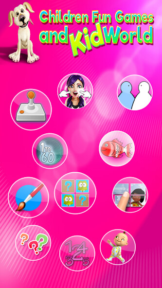 Run android online APK Children Fun Games  Kid World from MyAndroid or emulate Children Fun Games  Kid World using MyAndroid