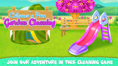 Emulate iPhone app Childrens Park Garden Cleaning using MyAndroid