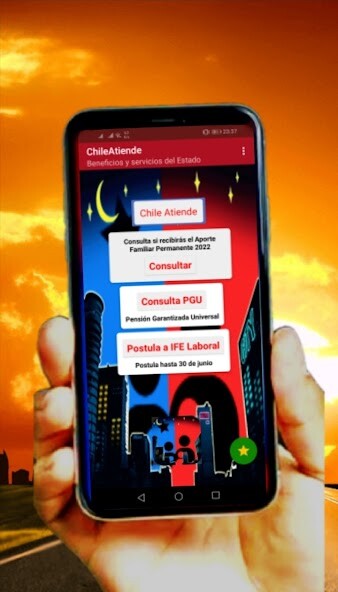 Run android online APK ChileAtiende: Bonos Sociales from MyAndroid or emulate ChileAtiende: Bonos Sociales using MyAndroid