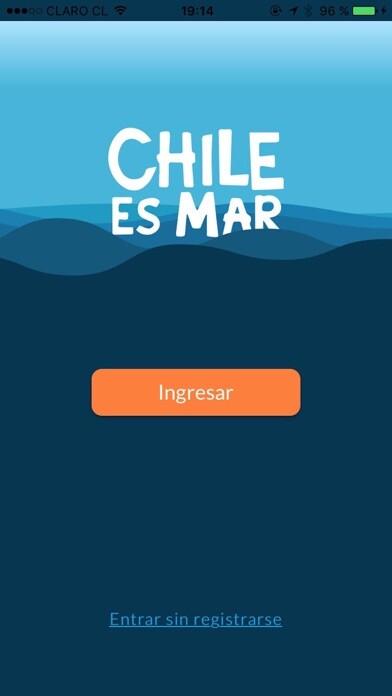 Emulate iPhone app Chile es Mar using MyAndroid