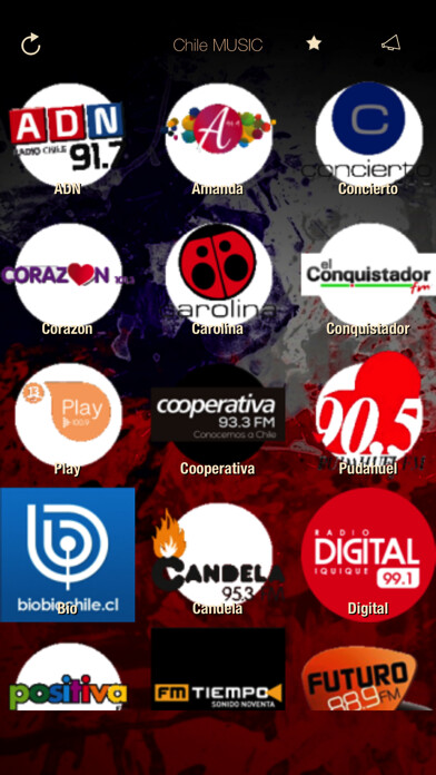 Emulate iPhone app Chile Music Radio ONLINE FULL from Santiago using MyAndroid Emulate iPhone app Chile Music Radio ONLINE FULL from Santiago using MyAndroid