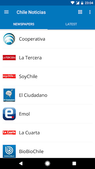 Run android online APK Chile News (Noticias) from MyAndroid or emulate Chile News (Noticias) using MyAndroid