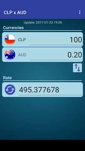 Run android online APK Chile Peso x Australian Dollar from MyAndroid or emulate Chile Peso x Australian Dollar using MyAndroid