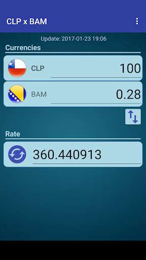Run android online APK Chile Peso x Bosnian Conv Mark from MyAndroid or emulate Chile Peso x Bosnian Conv Mark using MyAndroid