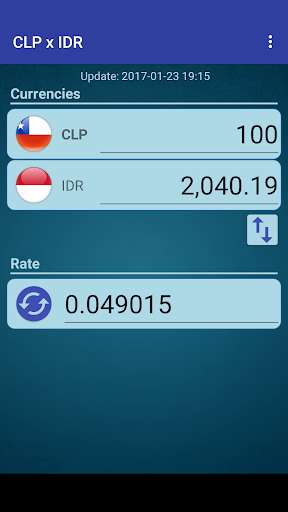 Run android online APK Chile Peso x Indonesian Rupiah from MyAndroid or emulate Chile Peso x Indonesian Rupiah using MyAndroid Run android online APK Chile Peso x Indonesian Rupiah from MyAndroid or emulate Chile Peso x Indonesian Rupiah using MyAndroid
