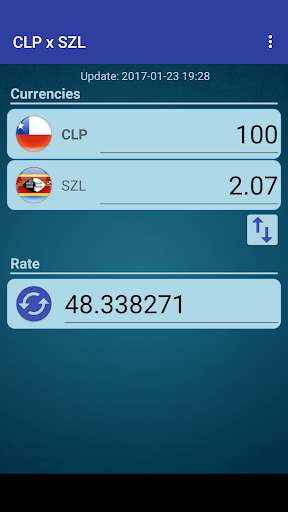 Run android online APK Chile Peso x Swazi Lilangeni from MyAndroid or emulate Chile Peso x Swazi Lilangeni using MyAndroid