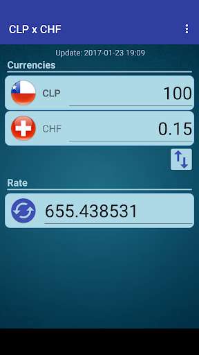 Run android online APK Chile Peso x Swiss Franc from MyAndroid or emulate Chile Peso x Swiss Franc using MyAndroid