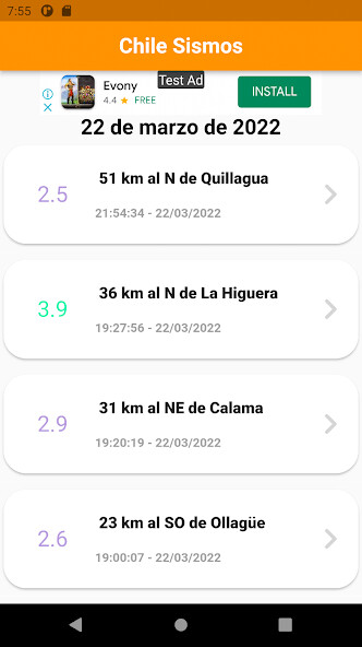 Run android online APK Chile Sismos from MyAndroid or emulate Chile Sismos using MyAndroid Run android online APK Chile Sismos from MyAndroid or emulate Chile Sismos using MyAndroid