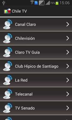 Emulate Android APK Chile TV Channels Online