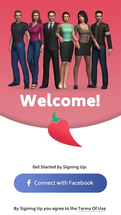 Emulate iPhone app Chili - Love at First Spice using MyAndroid