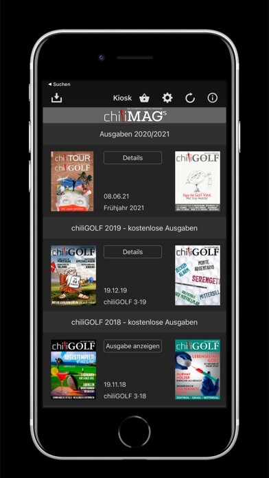Emulate iPhone app chiliMAGs using MyAndroid Emulate iPhone app chiliMAGs using MyAndroid