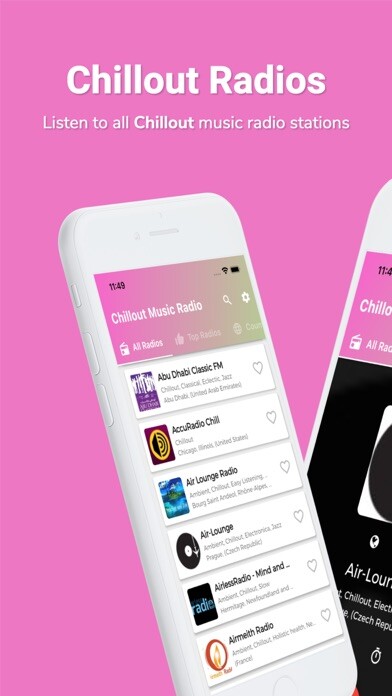 Emulate iPhone app Chillout Radio Music using MyAndroid Emulate iPhone app Chillout Radio Music using MyAndroid