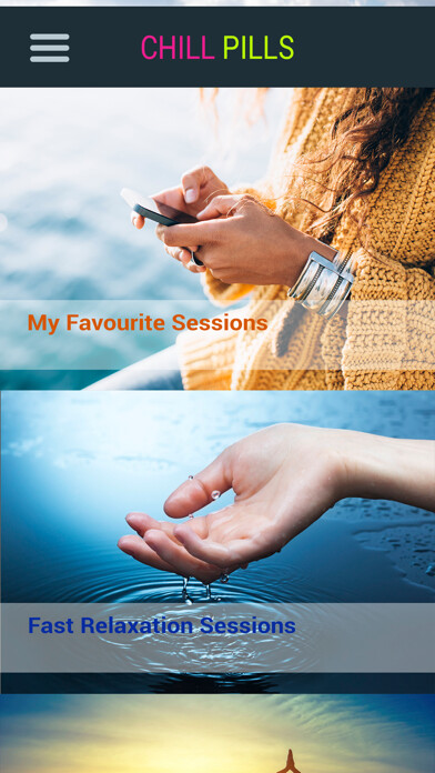 Emulate iPhone app Chill Pills - Time to Relax... using MyAndroid Emulate iPhone app Chill Pills - Time to Relax... using MyAndroid