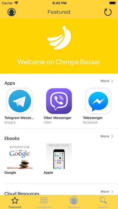 Emulate iPhone app Chimpa Bazaar using MyAndroid
