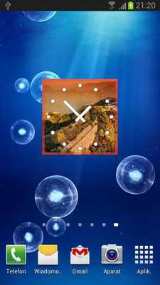 Emulate Android APK China Clock Widget