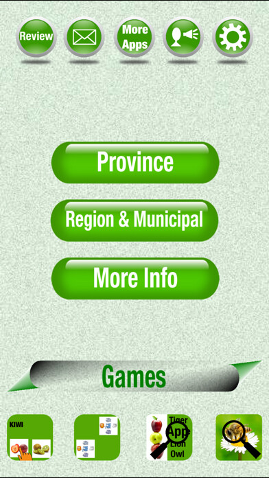 Emulate iPhone app China Provinces & Capitals. Quiz & Games and more! using MyAndroid