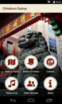 Emulate Android APK CHINATOWN SYDNEY