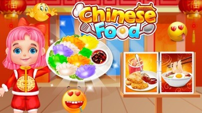 Emulate iPhone app Chinese Food - New Year Feast using MyAndroid