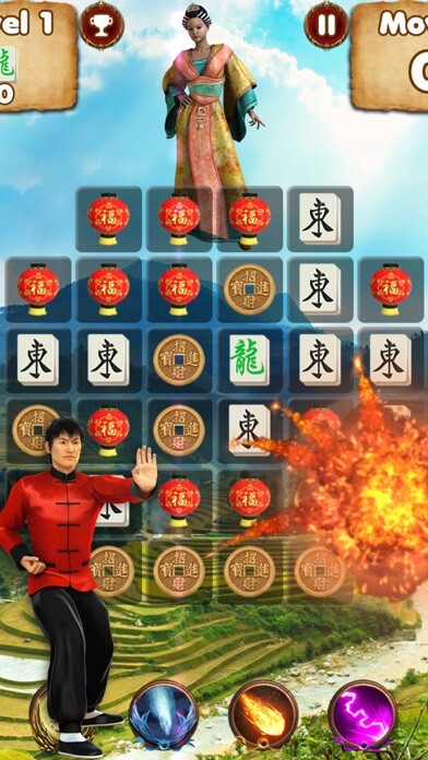 Emulate iPhone app Chinese New Year - mahjong tile majong games free using MyAndroid Emulate iPhone app Chinese New Year - mahjong tile majong games free using MyAndroid
