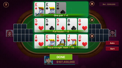 Emulate iPhone app Chinese Poker - Pusoy Offline using MyAndroid