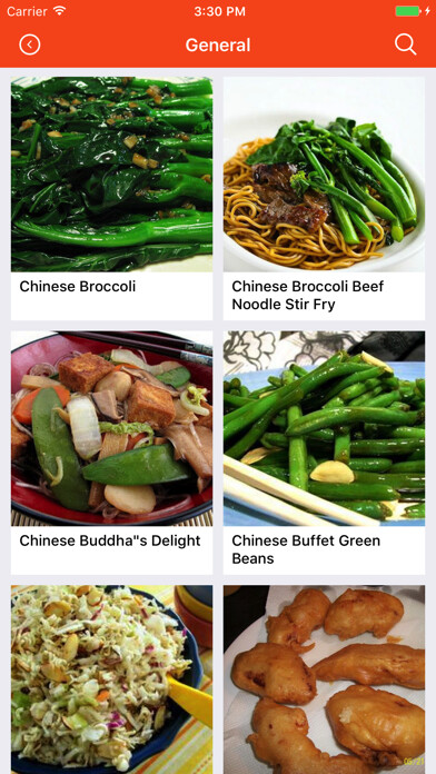 Emulate iPhone app Chinese Recipes: Food recipes, cookbook, meal plan using MyAndroid Emulate iPhone app Chinese Recipes: Food recipes, cookbook, meal plan using MyAndroid